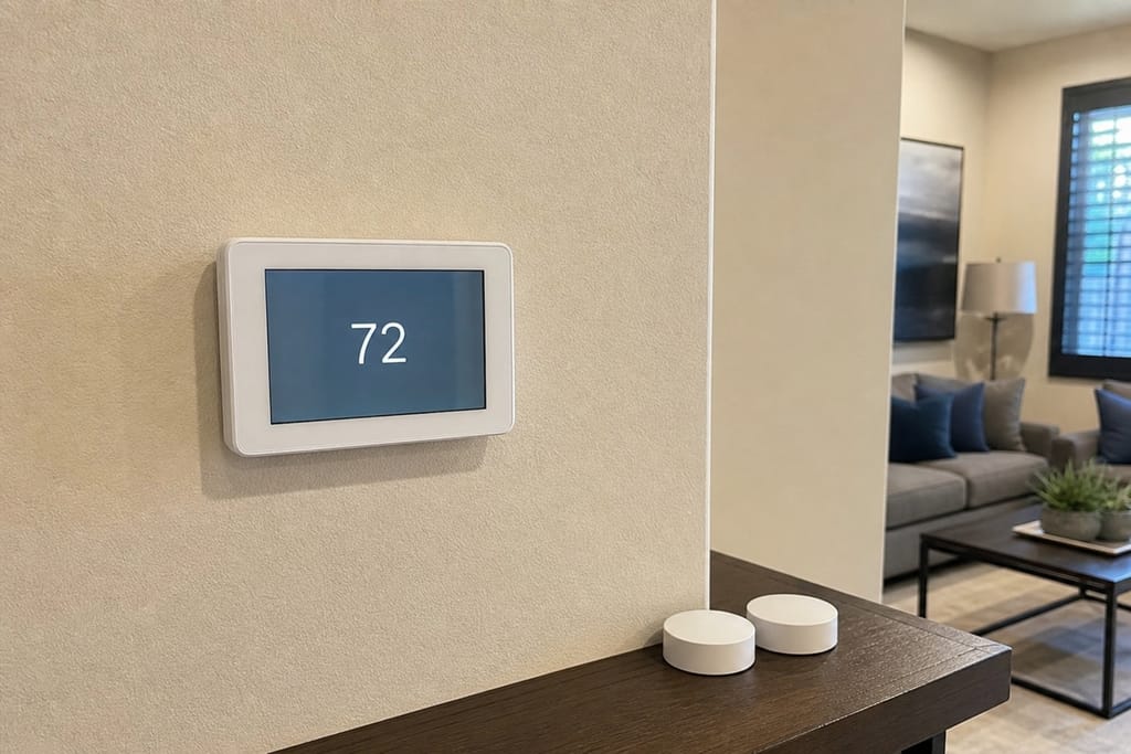 Ecobee SmartThermostat with sensors photo