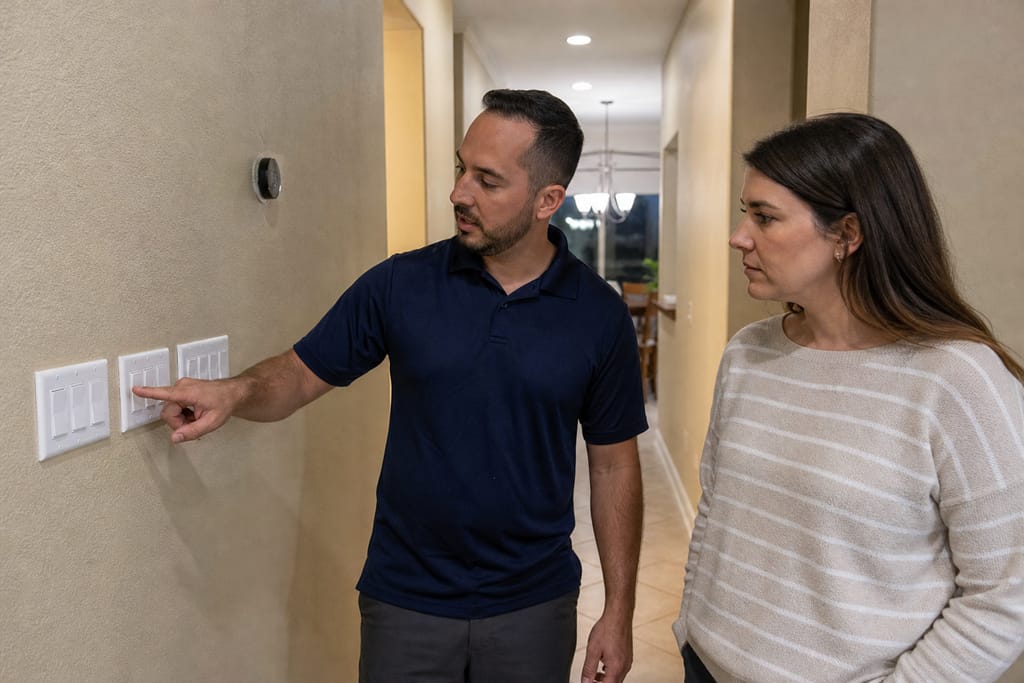 Room-by-room walkthrough photo